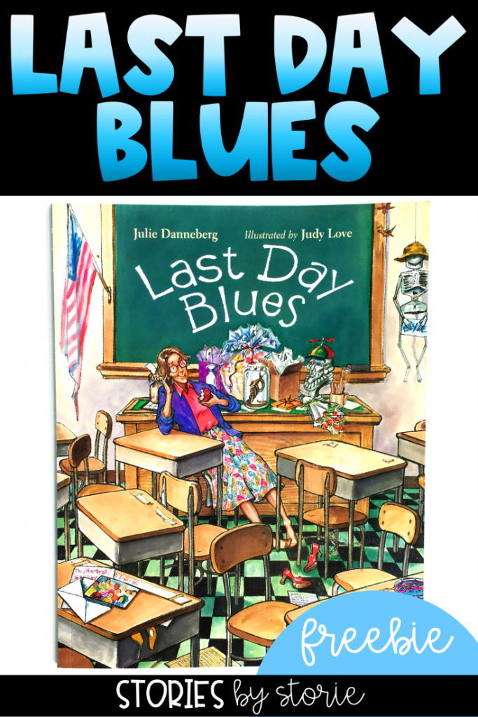 The end of the school year is quickly approaching. One of my favorite stories to share is Last Day Blues by Julie Danneberg. In this story, the children come up with a plan to make sure their teacher won't be sad and miss them over the summer. But Mrs. Hartwell and the other teachers have some plans of their own. I have a couple of freebies you can use with this story.