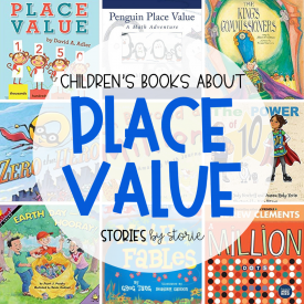 It is so important for kids to have a strong understanding of place value because it is tied to so many math skills. One of the ways you can help children understand place value is through picture books. Here are some great children's books about place value.
