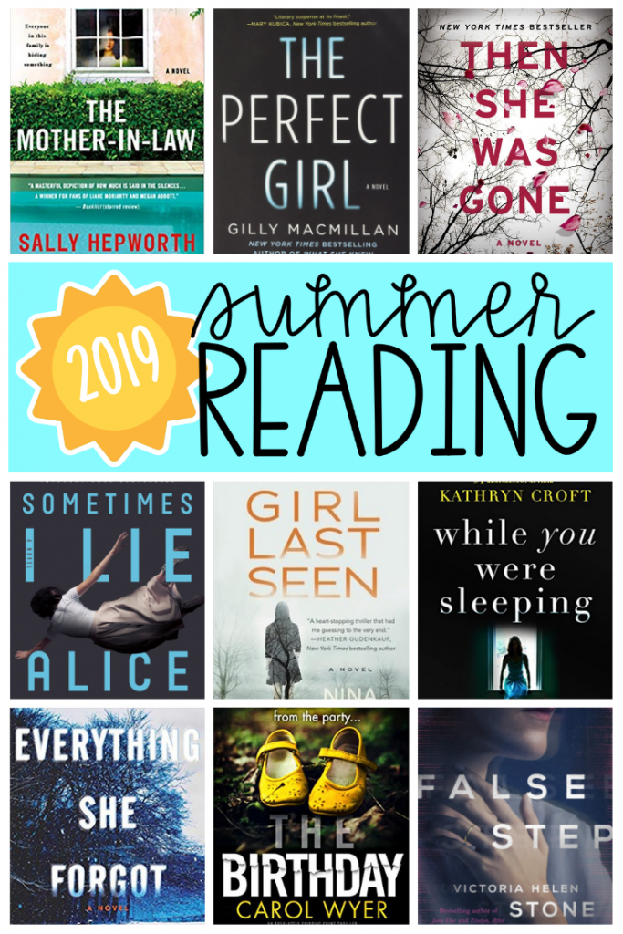 Summer is right around the corner, which means I have been loading up my Kindle with new books to read. My summer reading list includes a lot of thrillers, books with twists and turns, and tragedy. It's not for the faint of heart, but reading in the warm sunshine and fresh air definitely balances it all out. I may not finish them all this summer, but here are a handful of the books I've had my eye on to read next!
