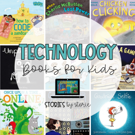 Kids are surrounded by technology in both the classroom and at home. It's important for us to teach our students about technology, how to stay safe online, how to deal with cyber bullying, and how to recognize the need to unplug from time to time. Here are some of my favorite technology books for kids.