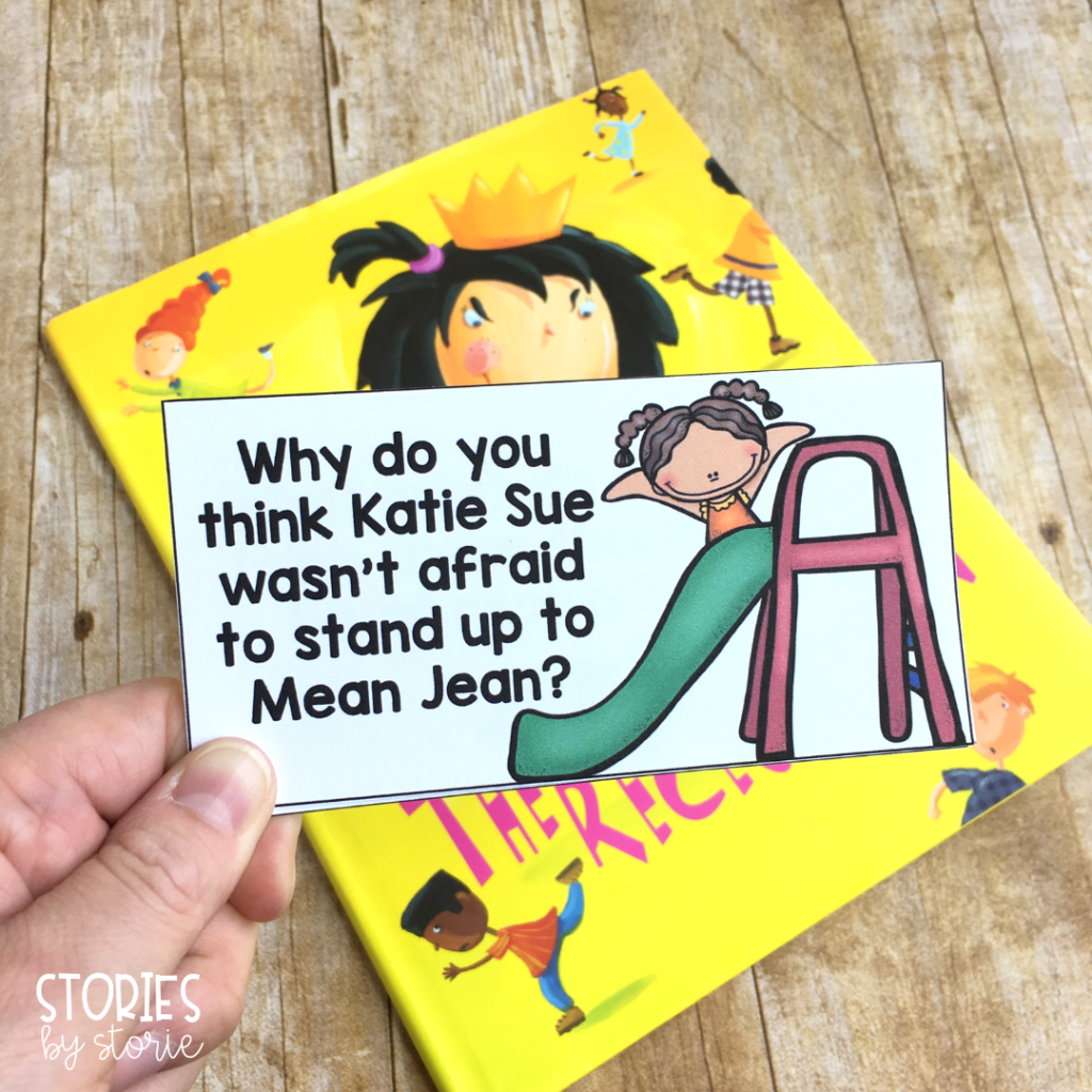 These 12 cards can be used to guide your discussion while reading The Recess Queen. They can also be used to check for comprehension of the story.