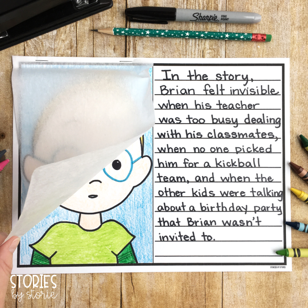 Pair this directed drawing with The Invisible Boy for a memorable back to school activity.