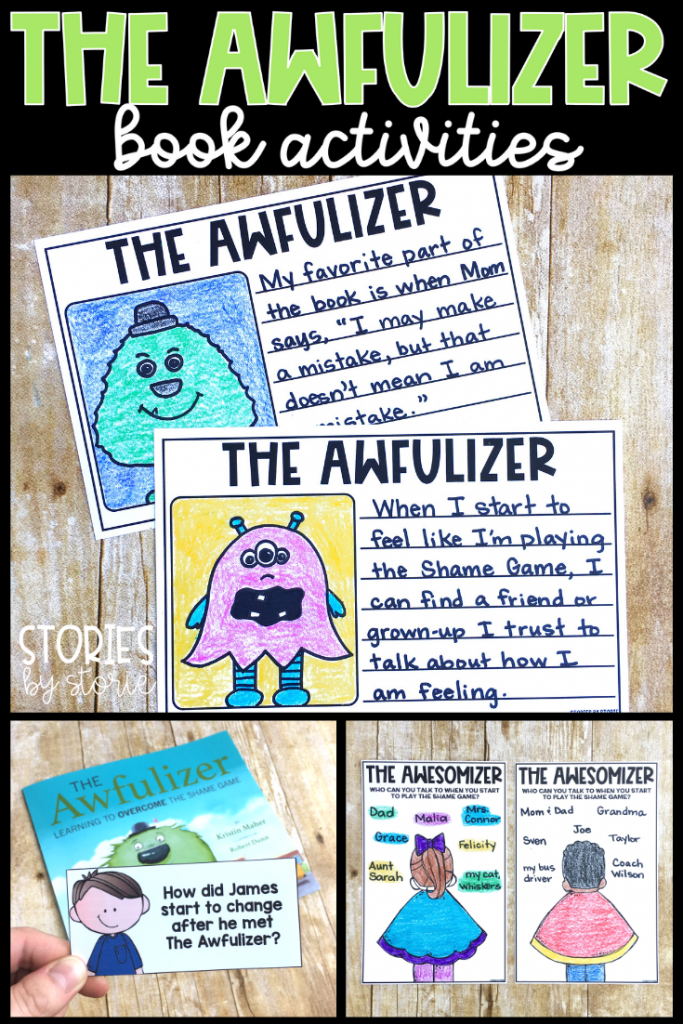Has your mind ever been filled with doubts or negative thoughts about your self-worth? It's more common than you think! The Awfulizer is a story that helps show children that shame is a powerful emotion, but one that can be conquered with the right strategies and support. Here are some activities you can pair with The Awfulizer.