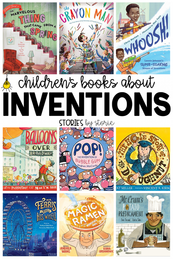 Do you have students in your classroom who love to build, tinker, and create? You may have a future inventor or engineer on your hands! Here are some of my favorite children's books about inventions to help encourage those creative minds! These books are also a great addition to your STEM/STEAM book collection.