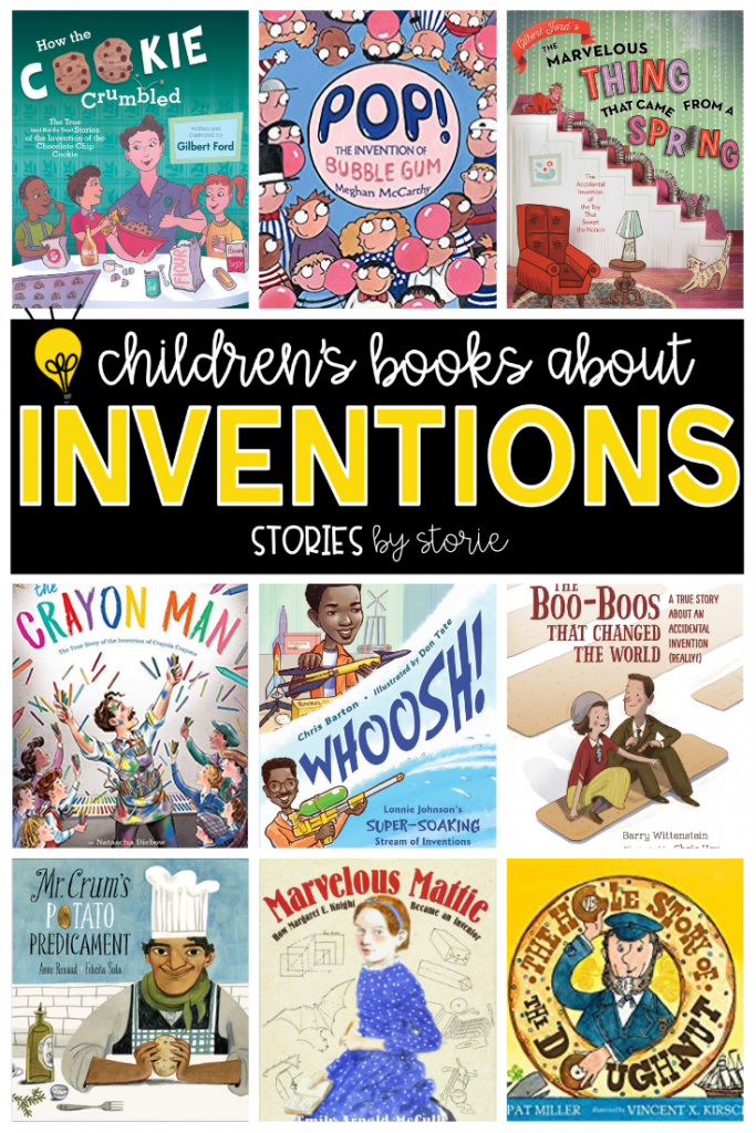 Do you have students in your classroom who love to build, tinker, and create? You may have a future inventor or engineer on your hands! Here are some of my favorite children's books about inventions. These books are also a great addition to your STEM/STEAM book collection.