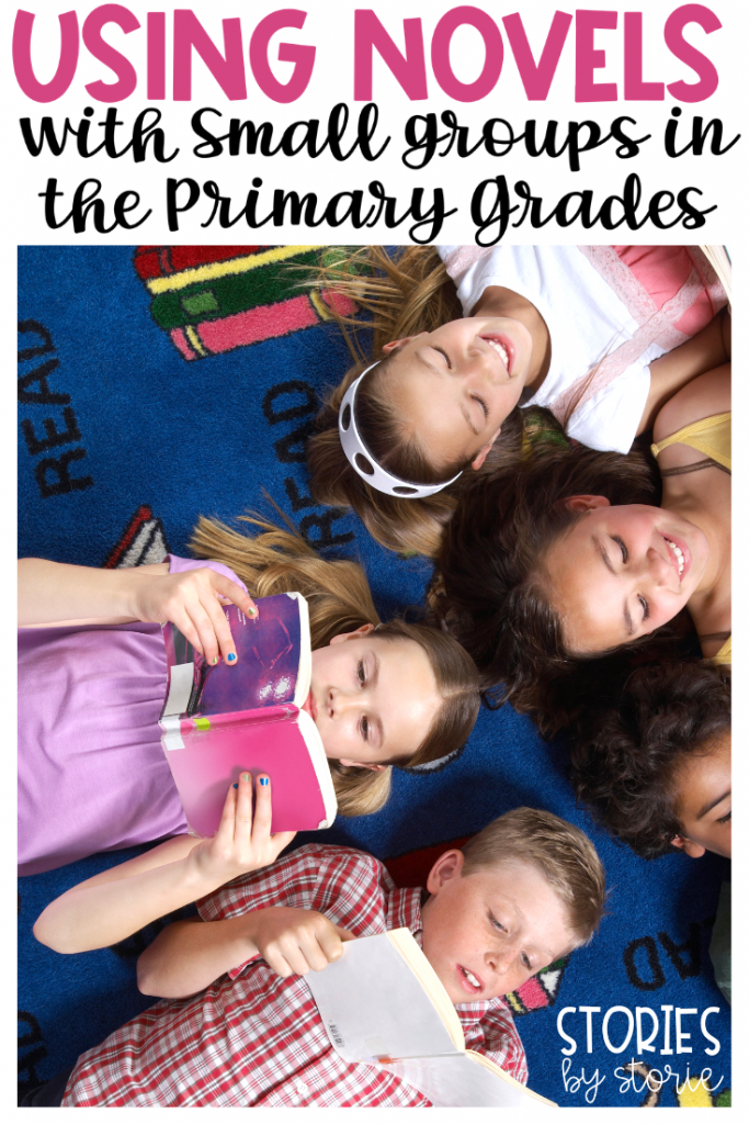 Have you thought about using novels with small groups, but aren't sure where to start? It is definitely possible to do so in the primary grades! Here's how I got started using chapter books with my second graders during my small group time.