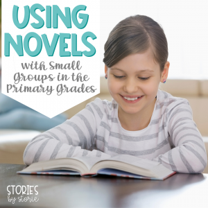 Have you thought about using novels with small groups, but aren't sure where to start? It is definitely possible to do so in the primary grades! Here's how I got started using chapter books with my second graders during my small group time.