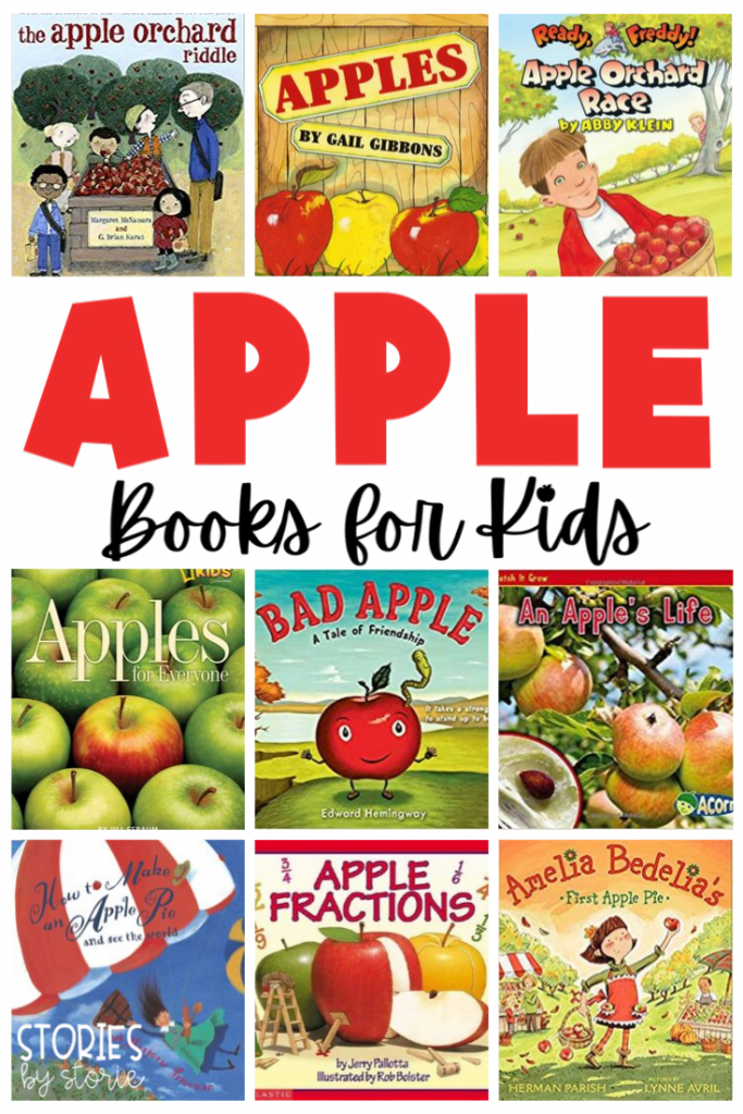 School is back in session and fall is right around the corner. This is the perfect time to learn all about apples. Here are some great apple books for kids. This list includes both fiction and nonfiction titles.
