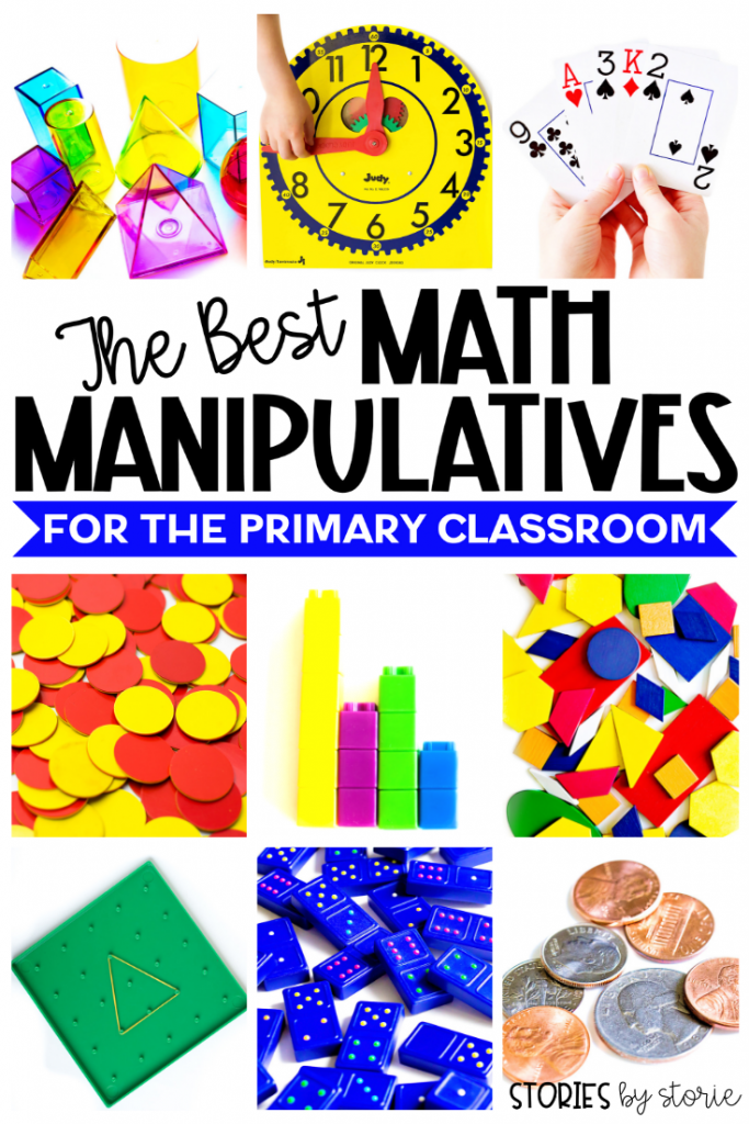 Math manipulatives keep students engaged and provide hands-on opportunities to make learning more concrete. Here are my favorite math manipulatives for the primary classroom.