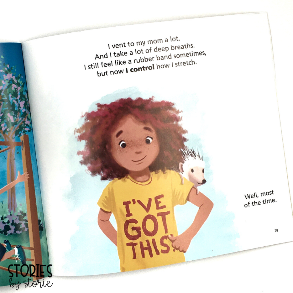 I'm Stretched by Julia Cook takes a look at the types of stress children face and strategies for dealing with that stress. 