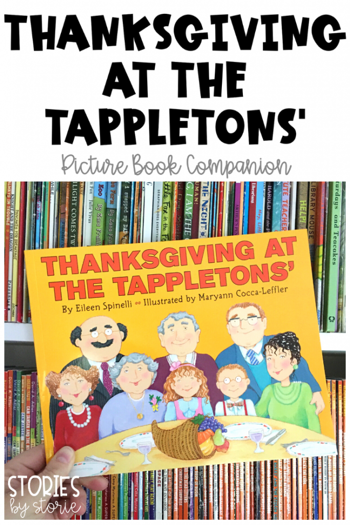 Thanksgiving at the Tappletons' is a delightful book that reminds readers about the true meaning of Thanksgiving. This book companion contains comprehension and vocabulary activities along with a writing craft.
