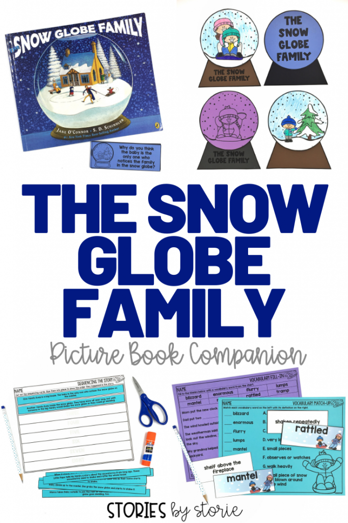 What would it be like to live in a snow globe? Would the days be filled with sledding, snowball fights, and ice skating? Jane O'Connor has imagined a world with two families: one inside and one outside the snow globe. This story is a perfect read aloud to share in winter when students long for days to play in the snow. I want to share several activities you can pair with The Snow Globe Family.