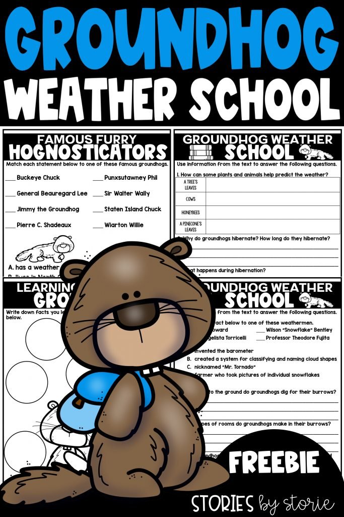 This mini book companion for Groundhog Weather School by Joan Holub contains questions, matching activities, and a graphic organizer to help guide your students through the text.