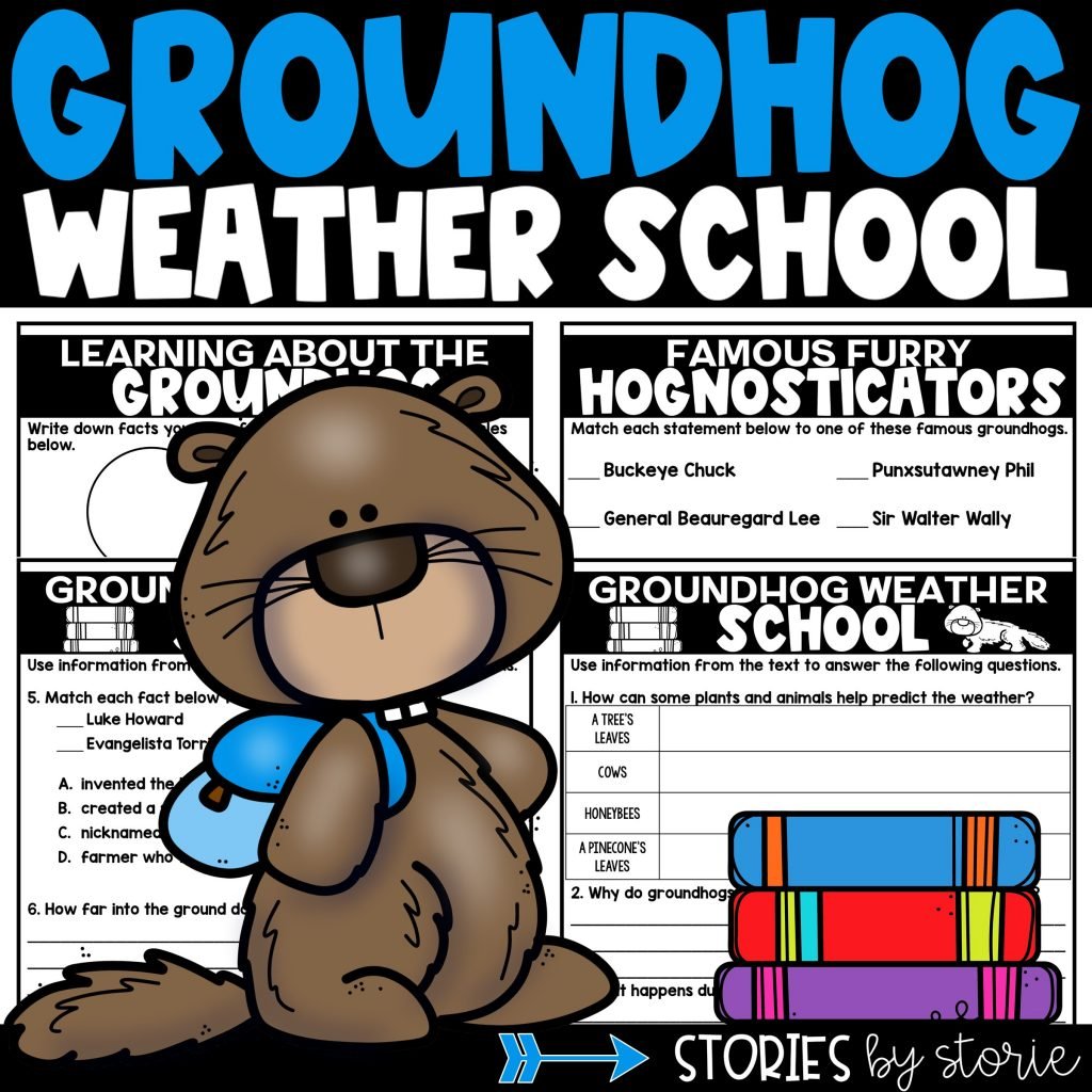 This mini book companion for Groundhog Weather School by Joan Holub contains questions, matching activities, and a graphic organizer to help guide your students through the text.