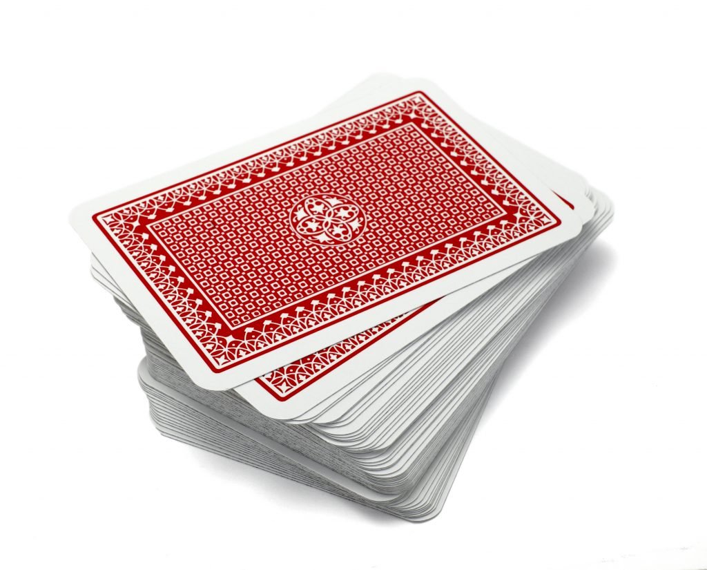 You don't always need a fancy set of cards to get started. Here are some of our favorite games to play with an ordinary deck of cards: Go Fish, War, Slap Jack, Old Maid, Crazy 8s, Memory Match, and Solitaire.