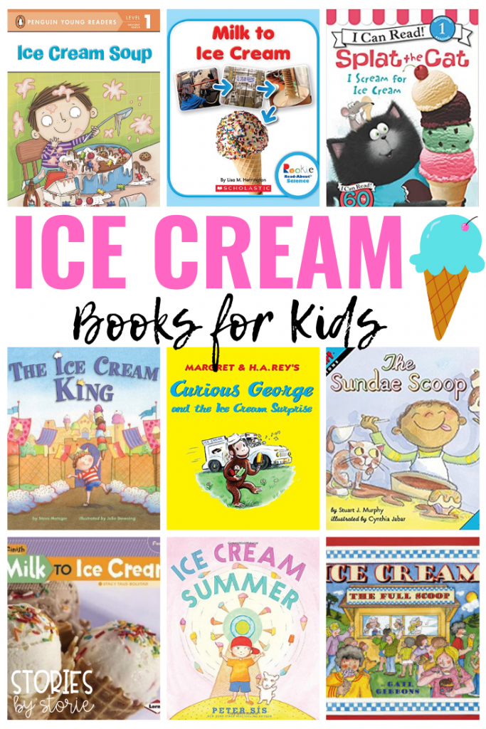 Who wants ice cream? Kids do! Summer is just around the corner. Here are some great ice cream books to help you stay cool. I even have an ice cream craft you can pair with one of these stories.