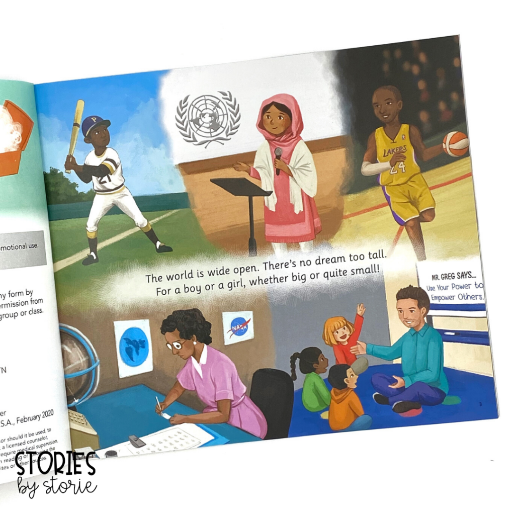 Amie Dean's latest book, There's No Dream Too Tall, encourages children to dream big, identify their gifts, and choose their own path for the future.