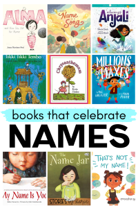 A name is a huge part of our identity. Each student in your classroom also has a special name. It is our responsibility to learn each and every name, including how to spell and pronounce them correctly. Here are some of my favorite books that celebrate names. Be sure to grab the freebies to pair with Your Name is a Song!