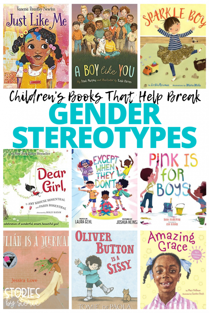 Looking for children's books that help break gender stereotypes? Here are some of my favorites. These books feature diverse characters who break traditional gender roles and expectations to embrace their own unique identity.
