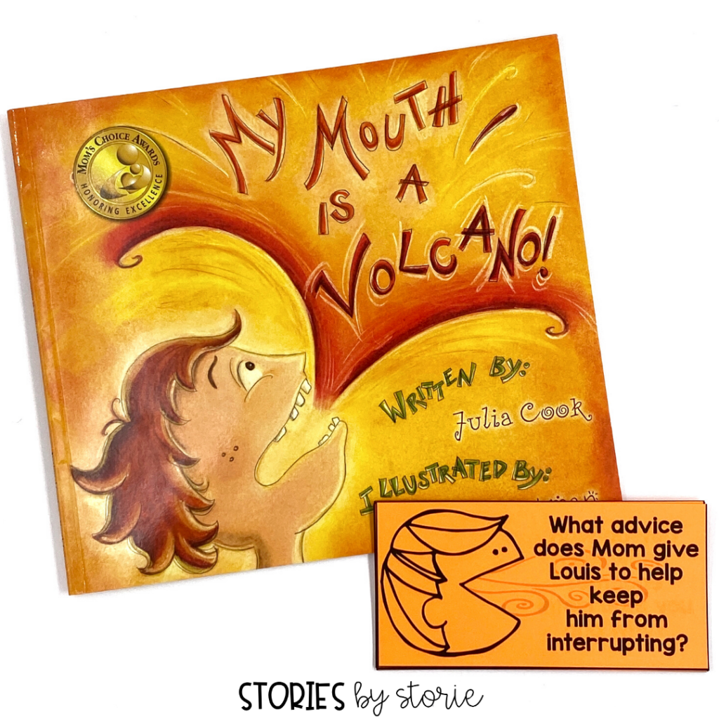 These comprehension questions can help guide your discussion as you read My Mouth is a Volcano. Students can respond to these questions in writing, too.