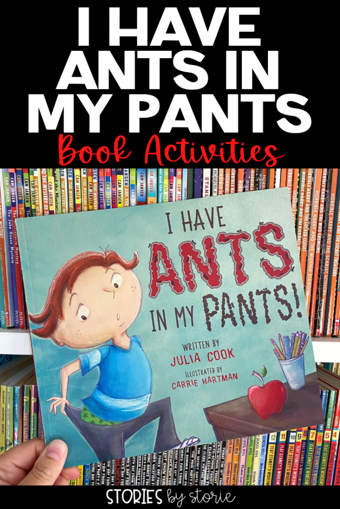 I Have Ants in My Pants by Julia Cook is about a boy who can't sit still no matter how hard he tries. This book includes helpful tips for teachers and parents. I have a few activities you can pair with this book, too!