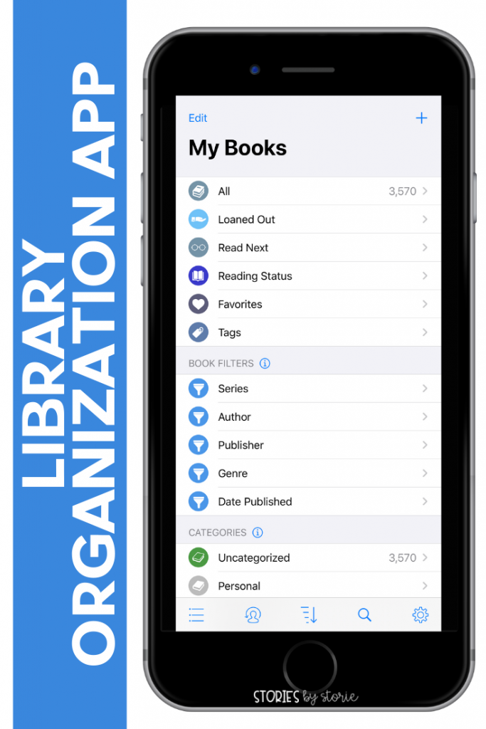 Do you need help keeping track of your book collection? This library organization app helps me keep track of the books I own, the books I have loaned out, and the books I want to read next. Check out some of my favorite features.