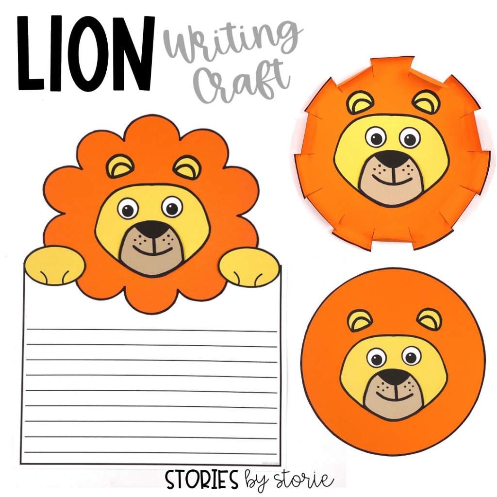 After reading Library Lion, students can create a lion writing craft. There are three different options for the lion's mane. I have included several writing prompts, but students can always choose their own way to respond to the text.