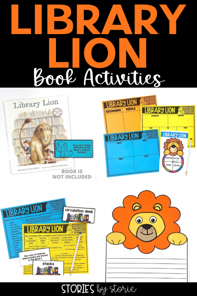 These printable and digital Library Lion activities are perfect for the classroom or home. This book is a great way to start conversations about library rules and caring for books.