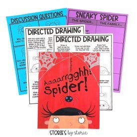 Aaaarrgghh! Spider! is a short and sweet story about a spider who finds a family. Here are a few activities you can pair with the book.