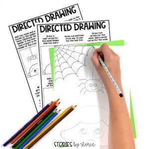 After reading Aaaarrgghh! Spider! by Lydia Monks, students can complete this directed drawing.