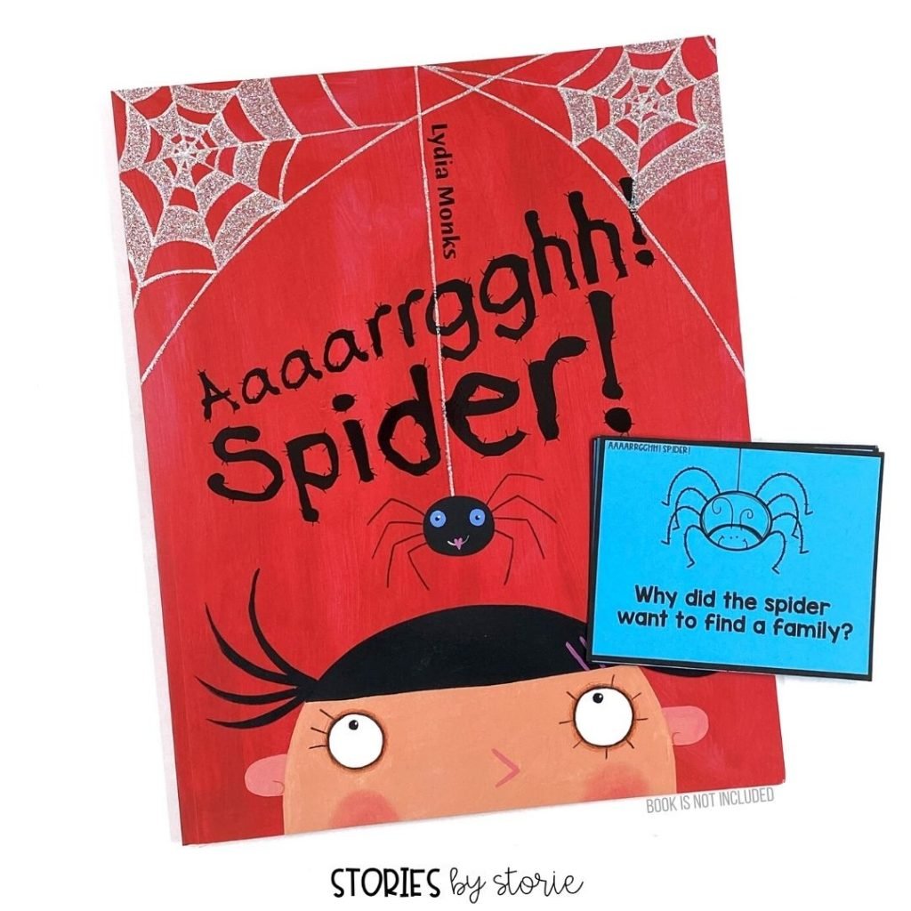Use these questions to guide your discussion as you read Aaaarrgghh! Spider! by Lydia Monks.
