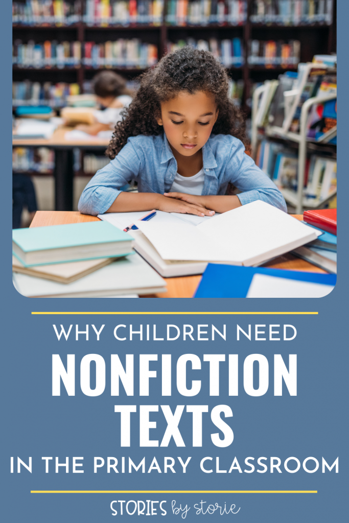Nonfiction texts offer great benefits for young readers. Here are several reasons why children need nonfiction texts in the primary classroom.