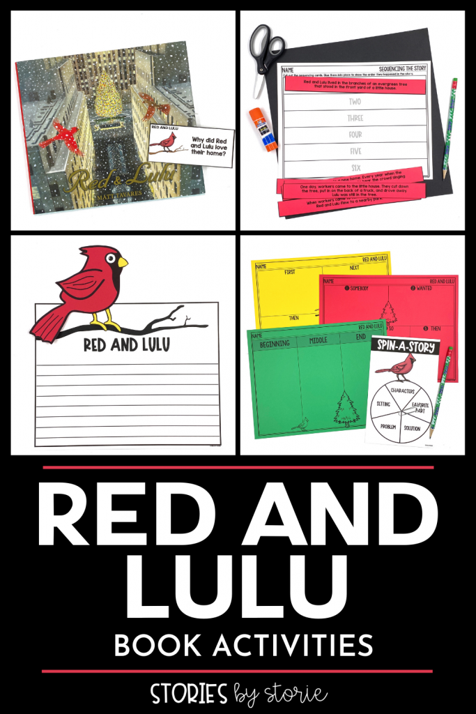 Red and Lulu is a beautiful story that combines Christmas cheer with the magic of New York City. Within its pages you will find a message about how important it is to be surrounded by love. Here are some printable and digital Red and Lulu activities you can use in the classroom or at home.