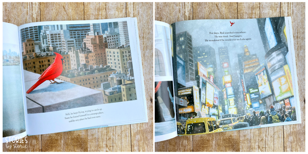 Red and Lulu is a beautiful story that combines Christmas cheer with the magic of New York City. Within its pages you will find a message about how important it is to be surrounded by love. 