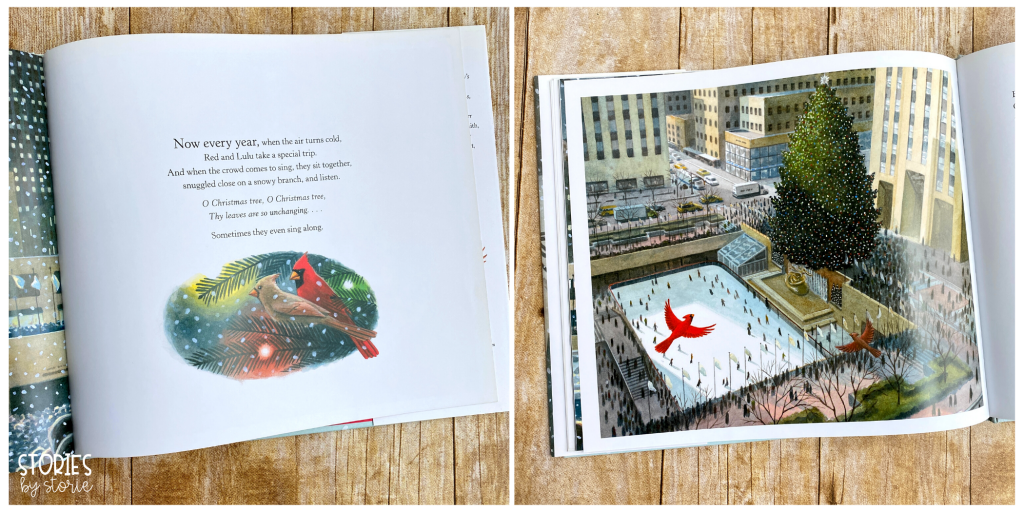 Red and Lulu is a beautiful story that combines Christmas cheer with the magic of New York City. Within its pages you will find a message about how important it is to be surrounded by love. 