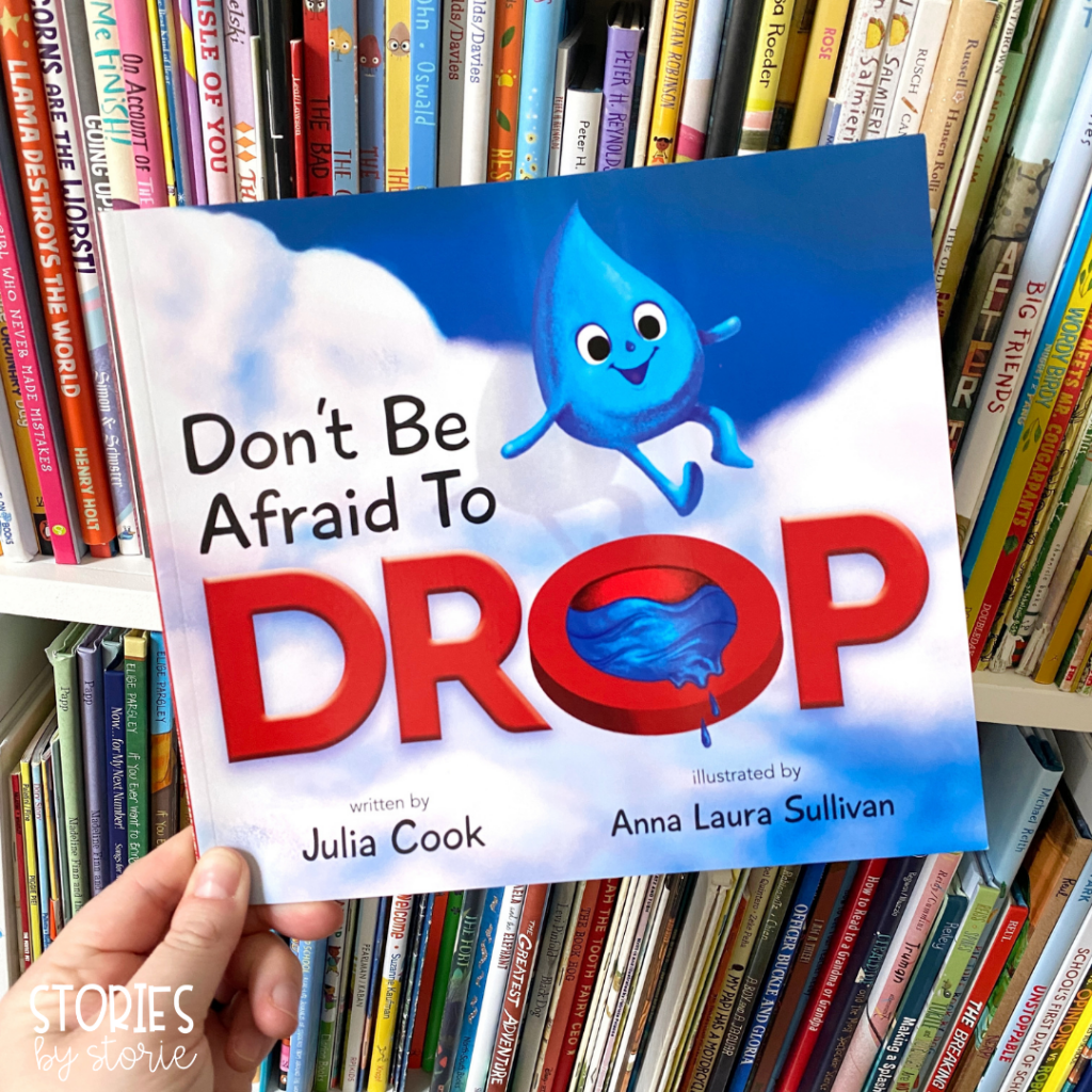 Don't Be Afraid to Drop by Julia Cook shows kids how keeping an open mind and taking on a positive perspective can help us step outside of our comfort zone.