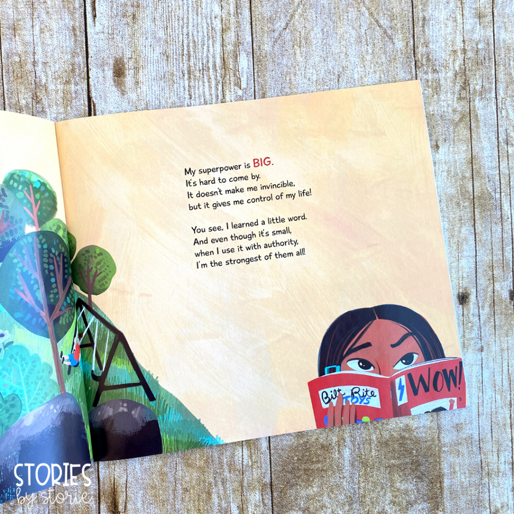 I Can Say No by Jenny Simmons and Kristin Sorra.