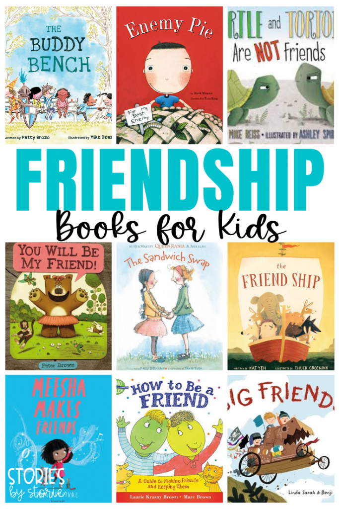Friendships are an important part of childhood. They teach our children about kindness, cooperation, empathy, sharing, and more. But friendships don't come easily for every child. That's when books can help. Here are some of my favorite friendship books for kids. These stories help children learn how to be a good friend, how to include others, and how to see things from another person's perspective.