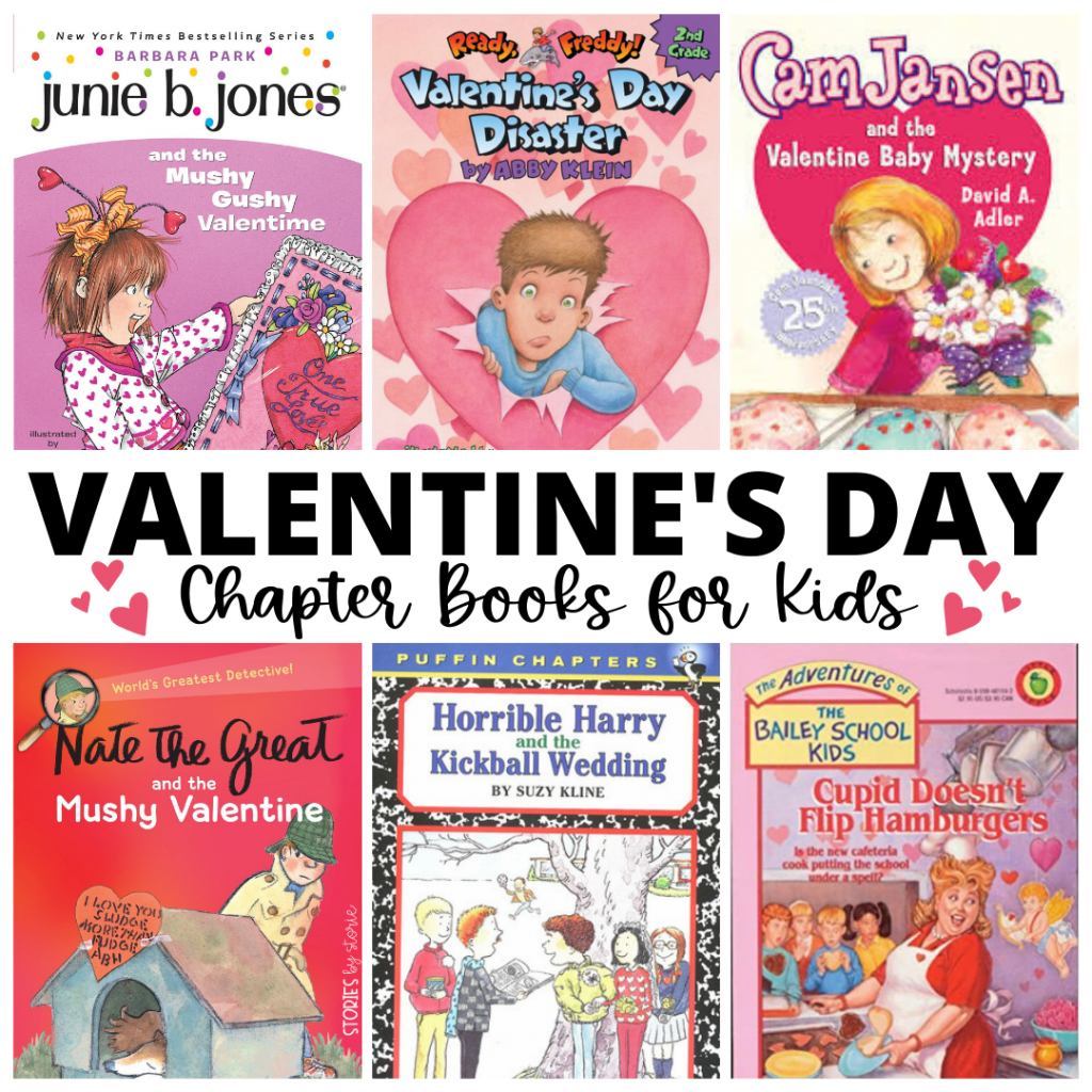These Valentine's Day chapter books would be great to share as a read aloud or to read with your small group during class.