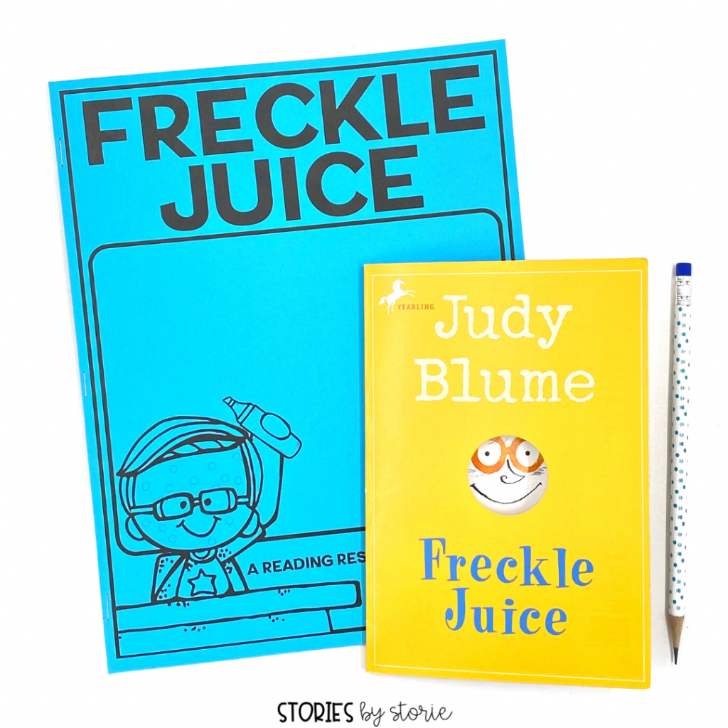 This Freckle Juice book companion contains comprehension questions for each chapter, vocabulary activities, a sequencing activity, a book quiz, and graphic organizers to help guide your students through the book.