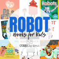 Do you know a child who is fascinated by robots? One who dreams of creating a robot to do all of their chores or to help their community? Keep encouraging that creativity and excitement with these robot books for kids.
