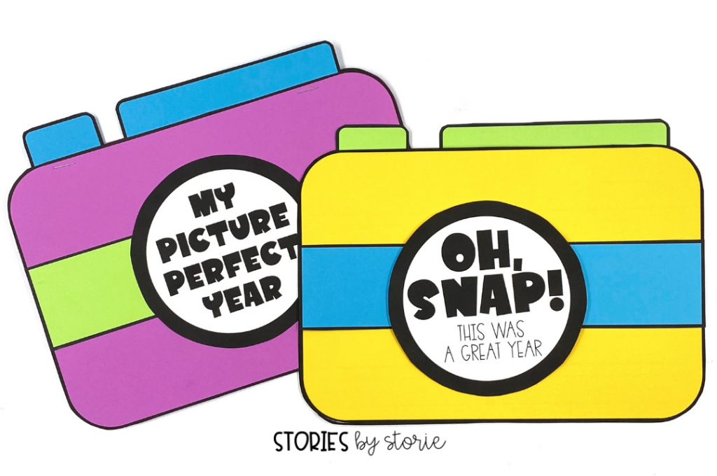 Students will use this camera craft to share their school year memories.