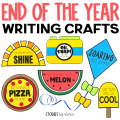 You've spent months teaching, building community, and watching your students grow in many ways. You've worked so hard and now it's time to finish the school year in a fun way with these end of the year writing crafts! These are a great tool to use as students reflect on the school year and get ready for summer break.