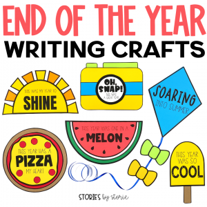 You've spent months teaching, building community, and watching your students grow in many ways. You've worked so hard and now it's time to finish the school year in a fun way with these end of the year writing crafts! These are a great tool to use as students reflect on the school year and get ready for summer break.