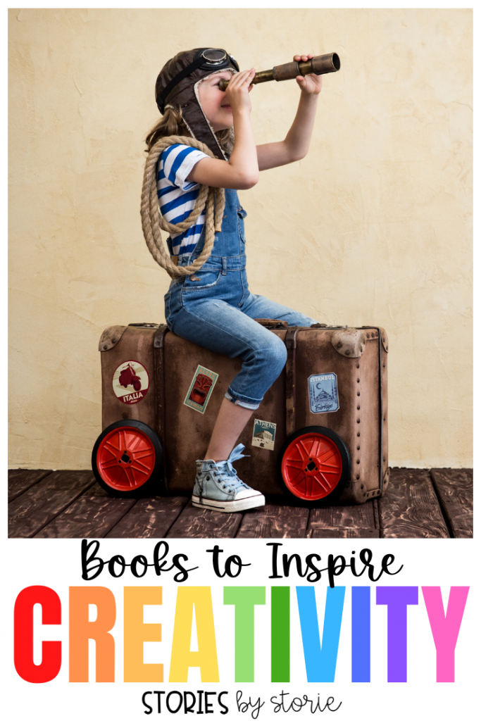 Do you want your kids to spend less time in front of a screen and more time getting creative? Books can help them get started. Here are some of my favorite children's books that inspire creativity. 