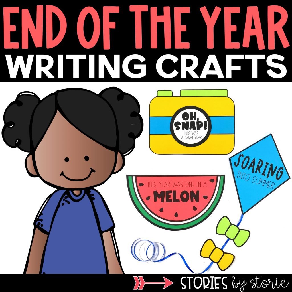 Finish the school year in a fun way with these end of the year writing crafts! These are a great tool to use as students reflect on the school year and get ready for summer break.