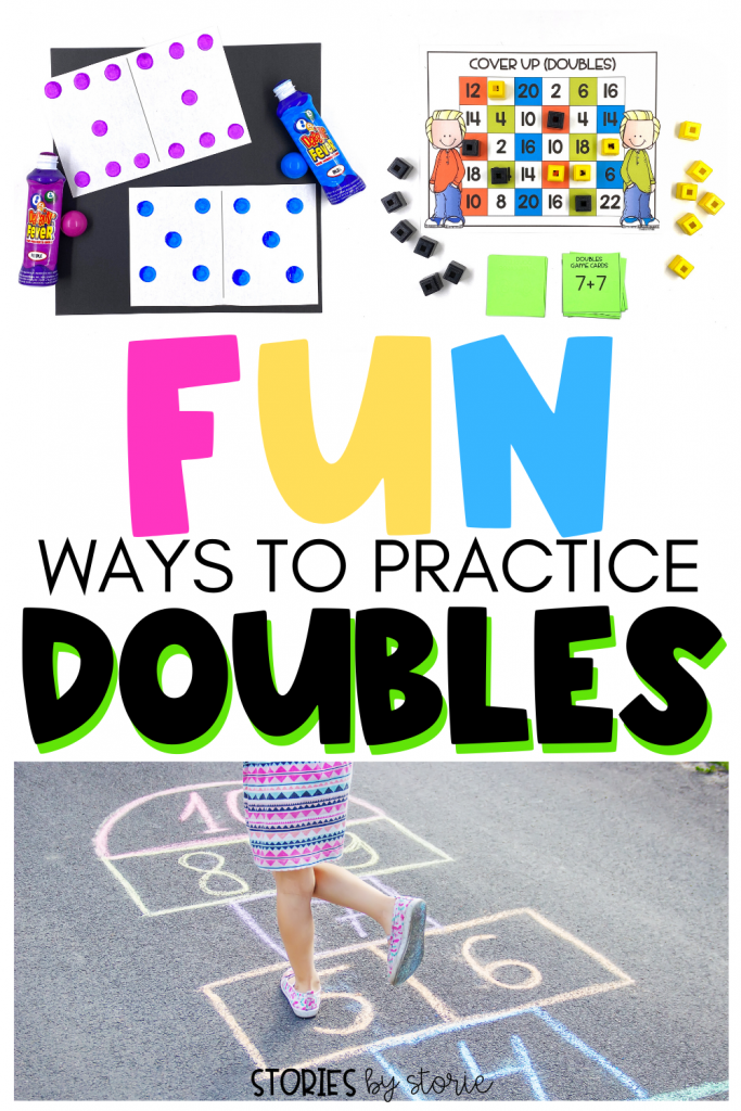 When students have a solid understanding of their doubles facts, it enables them to work on other mental math strategies. In order to do this, kids need many opportunities to practice these math facts. Here are some fun ways to practice doubles.