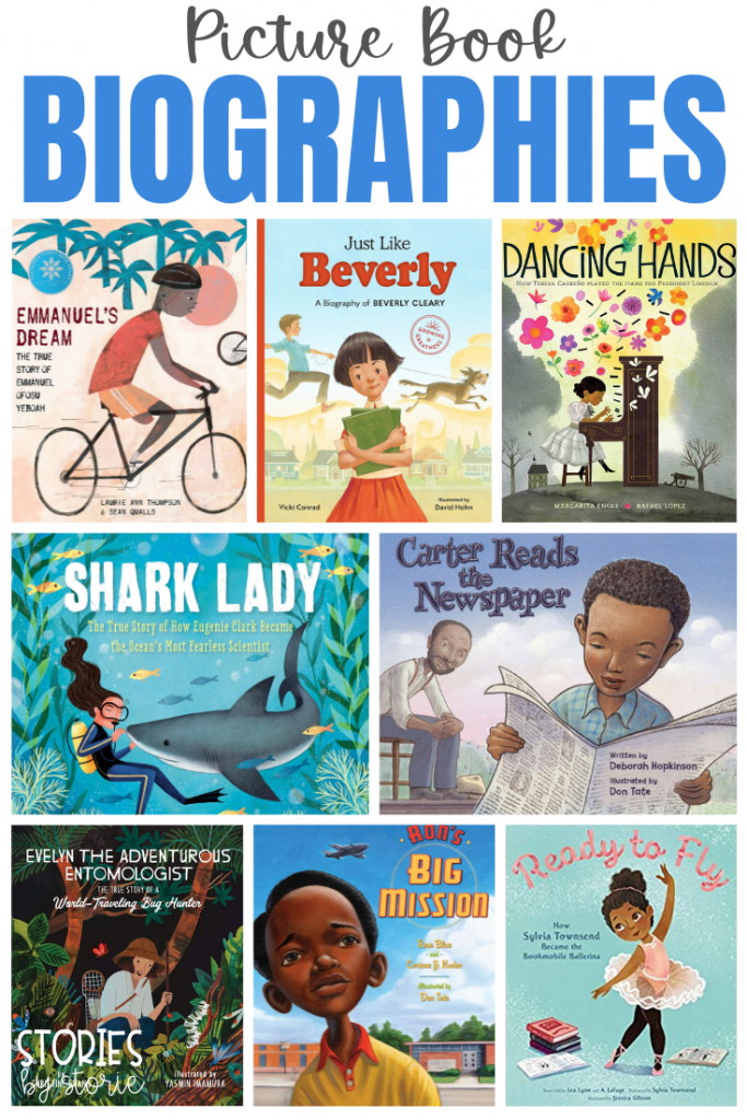 Picture book biographies are accessible to so many readers, packed with interesting information, and often filled with colorful illustrations. Here are some of our favorite picture book biographies.