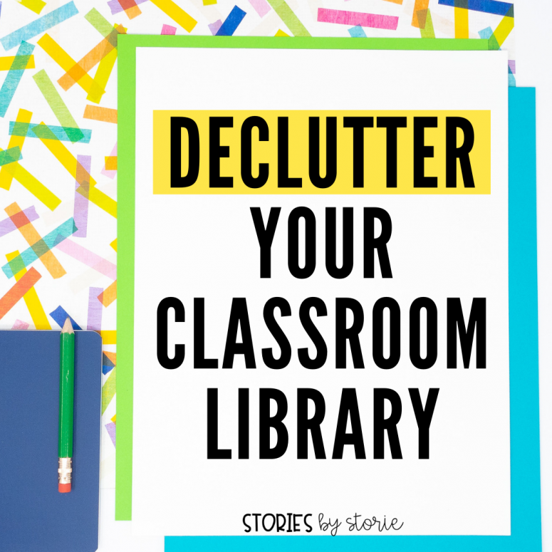 Declutter Your Classroom Library