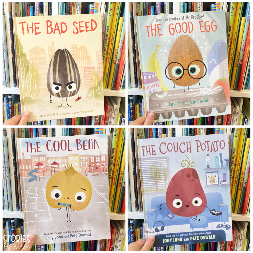 The Bad Seed, The Good Egg, The Cool Bean, and The Couch Potato are great books for SEL and character education. I'm sharing several activities and resources you can pair with this series.
